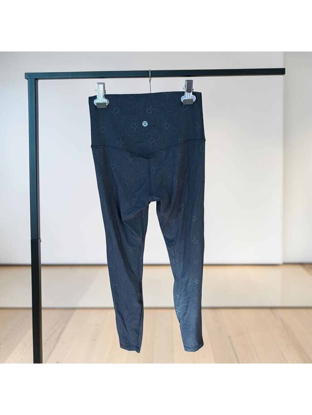 Lululemon Align High-Rise Leggings featuring a embossed "Yogo Logo"